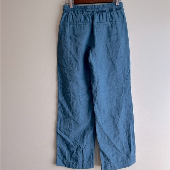 Athleta Retreat Linen High Rise Wide Leg Pants - Picture 5 of 6